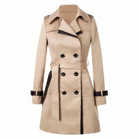 Women's Double-Breasted Trench Coat
