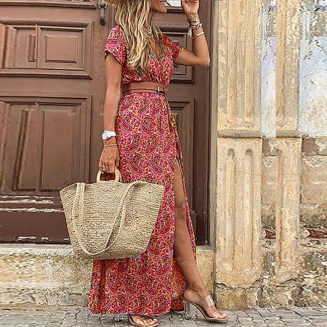 Image of Women's Floral Summer Maxi Dress