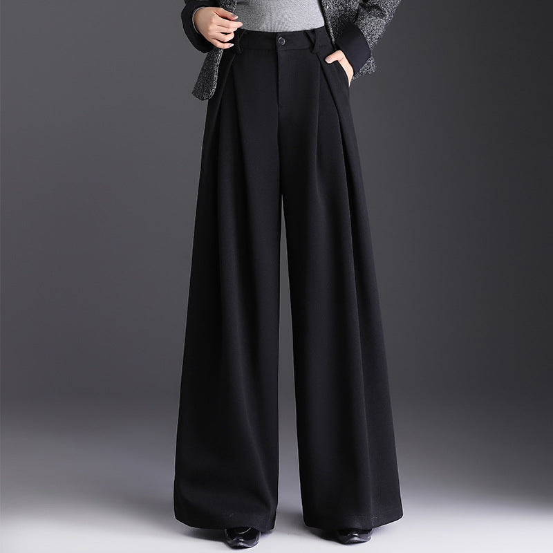 Image of Women's High-Waisted Wide Leg Pants