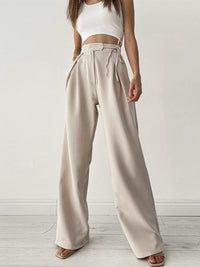 Women's High-Waisted Wide Leg Pants