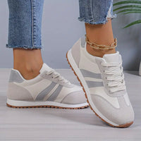 Women's Lace-Up Fashion Sneakers