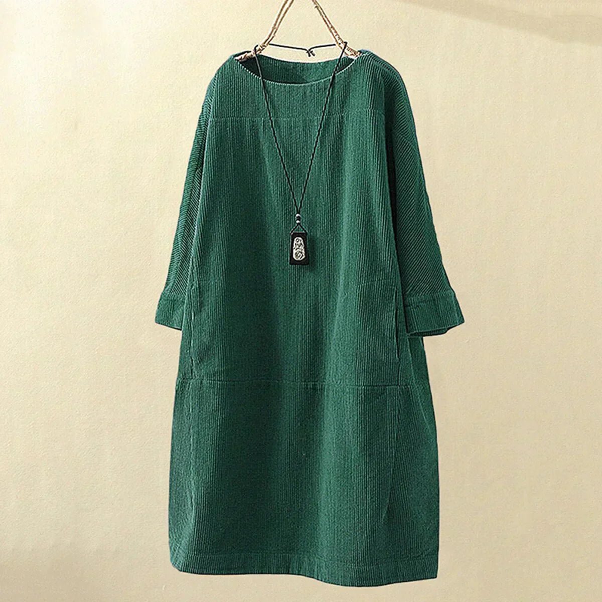 Image of Women's Long Sleeve Midi Dress