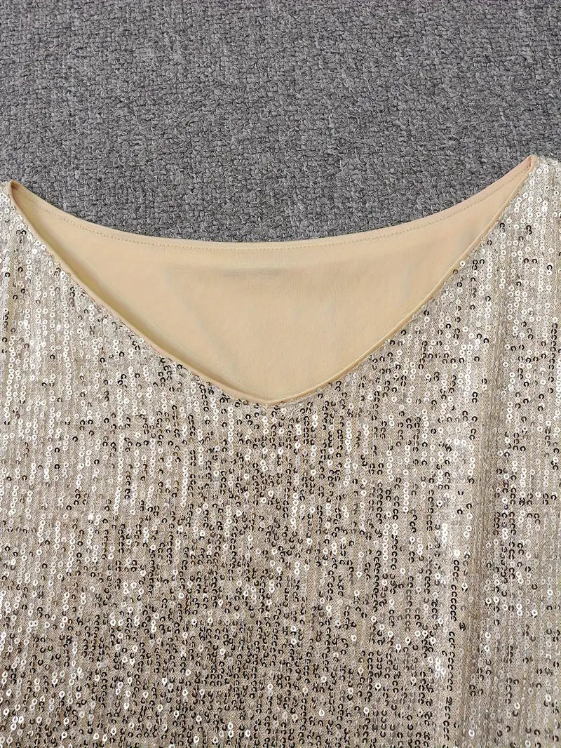 Image of Women's Long Sleeve Off-Shoulder Mini Dress