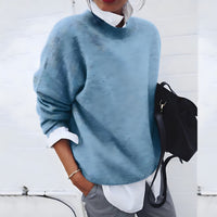 Women's Oversized Crew Neck Sweater