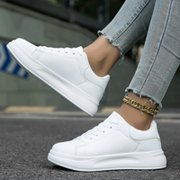 Women's Platform Lace-Up Sneakers
