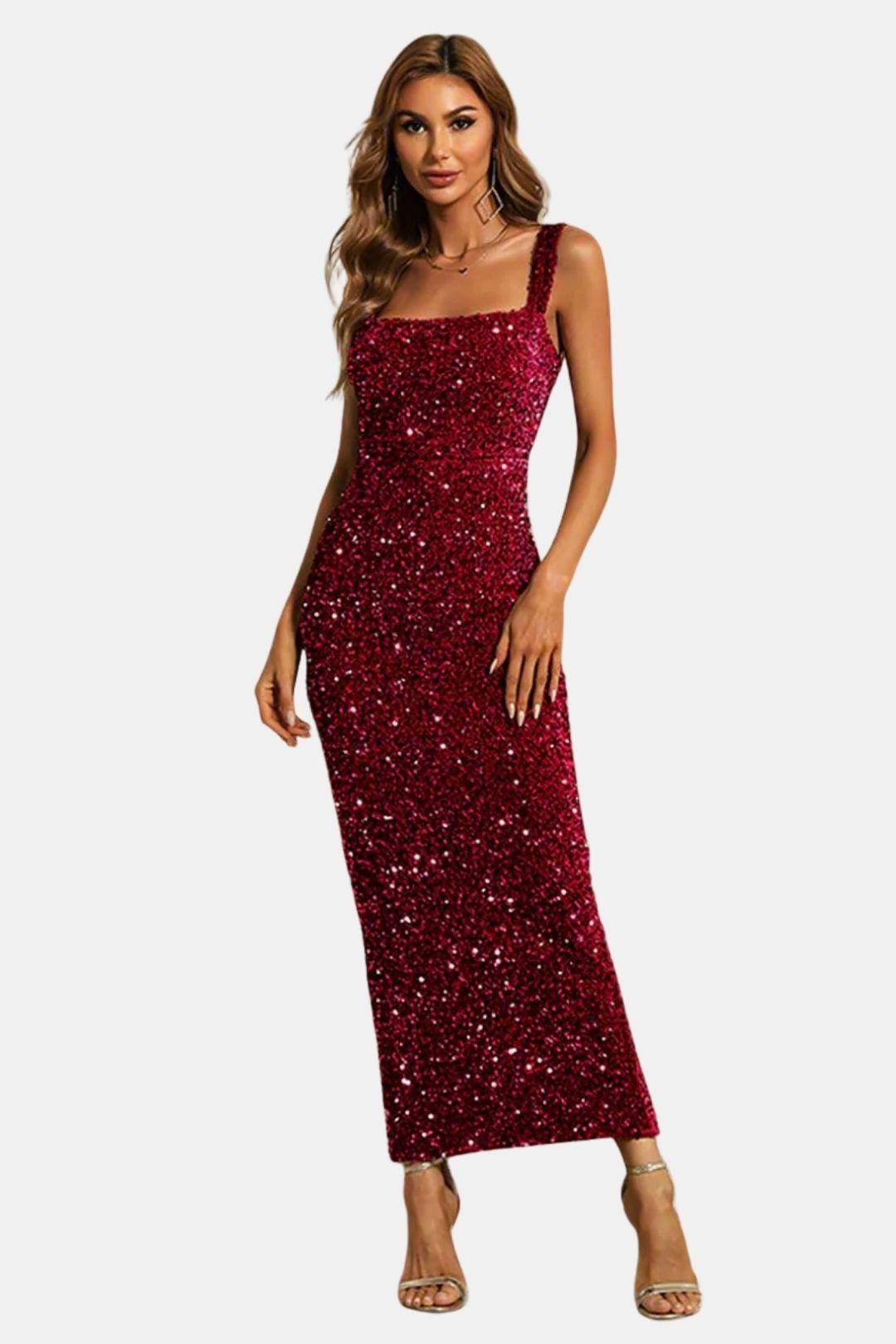 Image of Women's Sleeveless Bodycon Maxi Dress