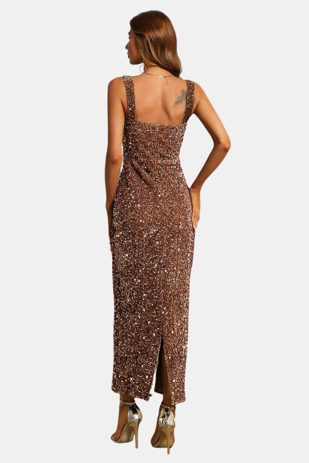 Image of Women's Sleeveless Bodycon Maxi Dress