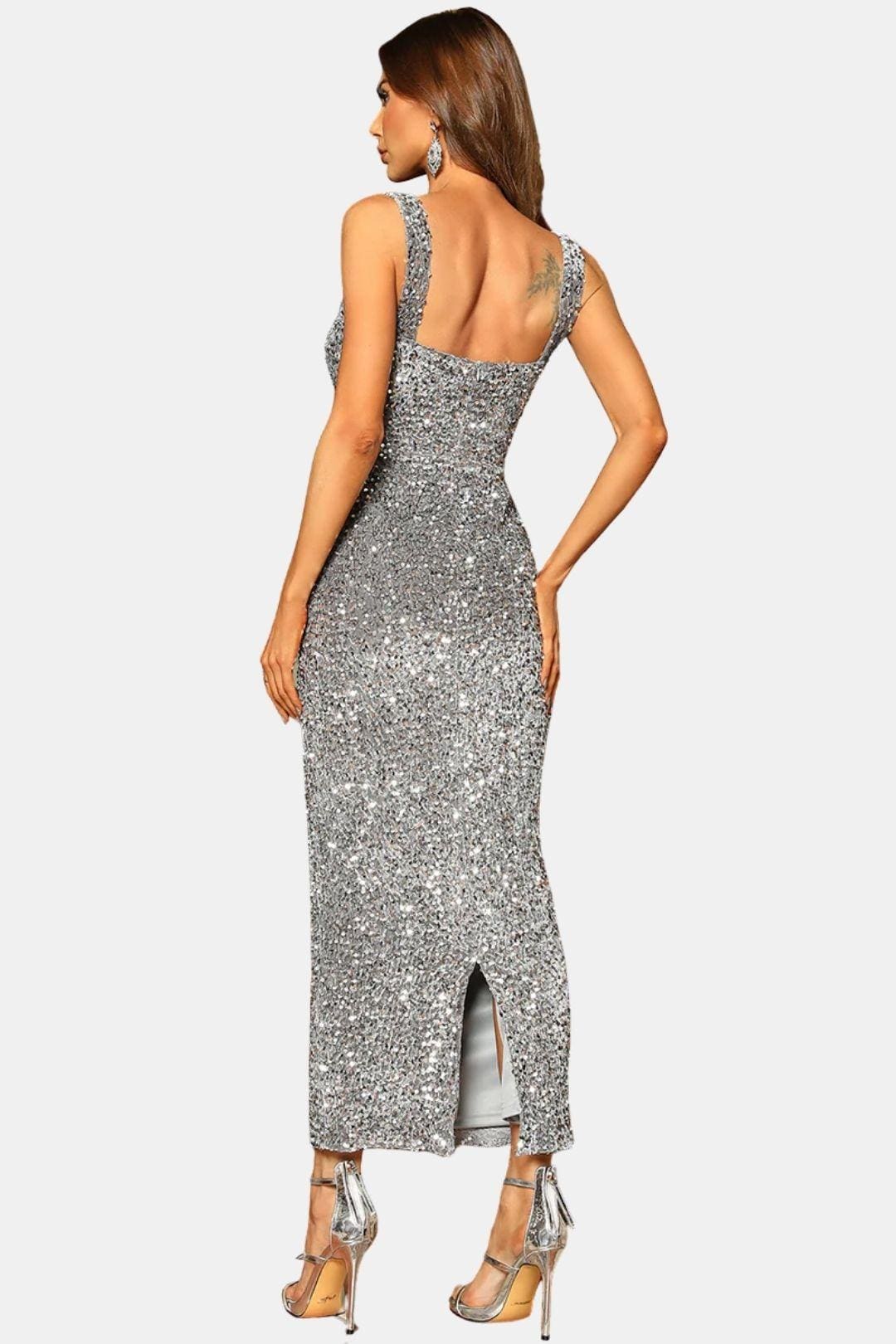 Image of Women's Sleeveless Bodycon Maxi Dress