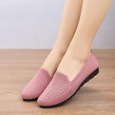 Image of Women's Slip-On Knit Loafers