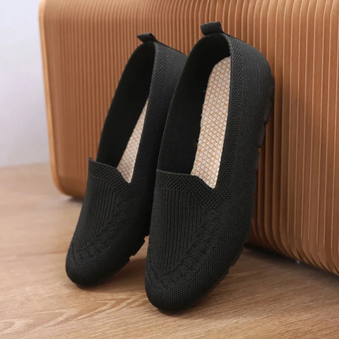 Image of Women's Slip-On Knit Loafers