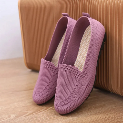 Image of Women's Slip-On Knit Loafers
