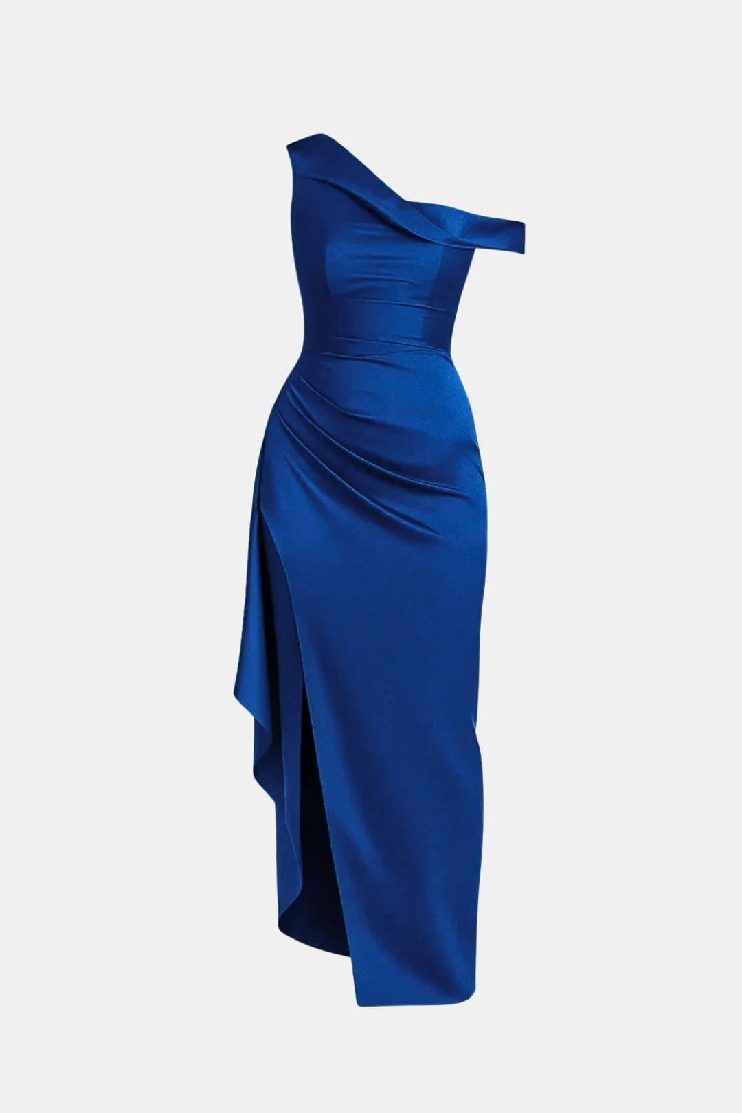 Image of Women's Slit Off-the-Shoulder Maxi Dress