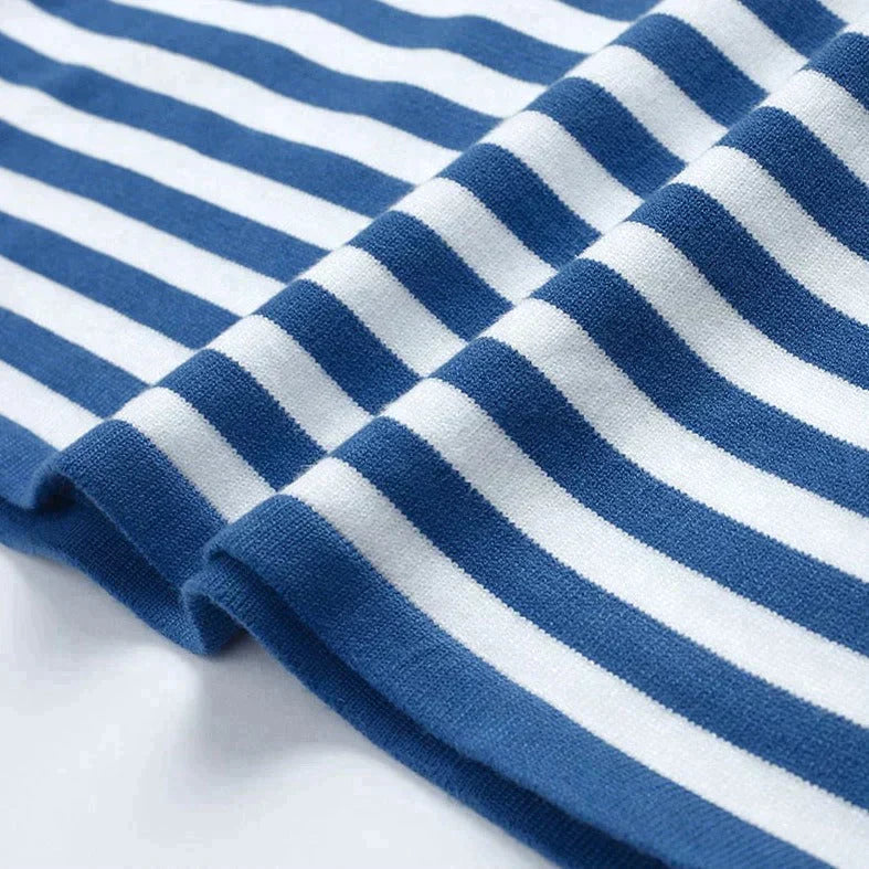 Image of Women's Striped Long Sleeve Top