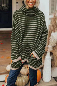 Women's Striped Tunic Sweater