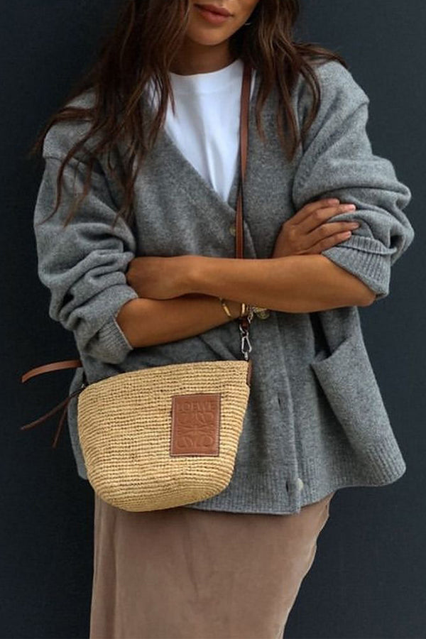Image of Women's V-Neck Button-Front Cardigan