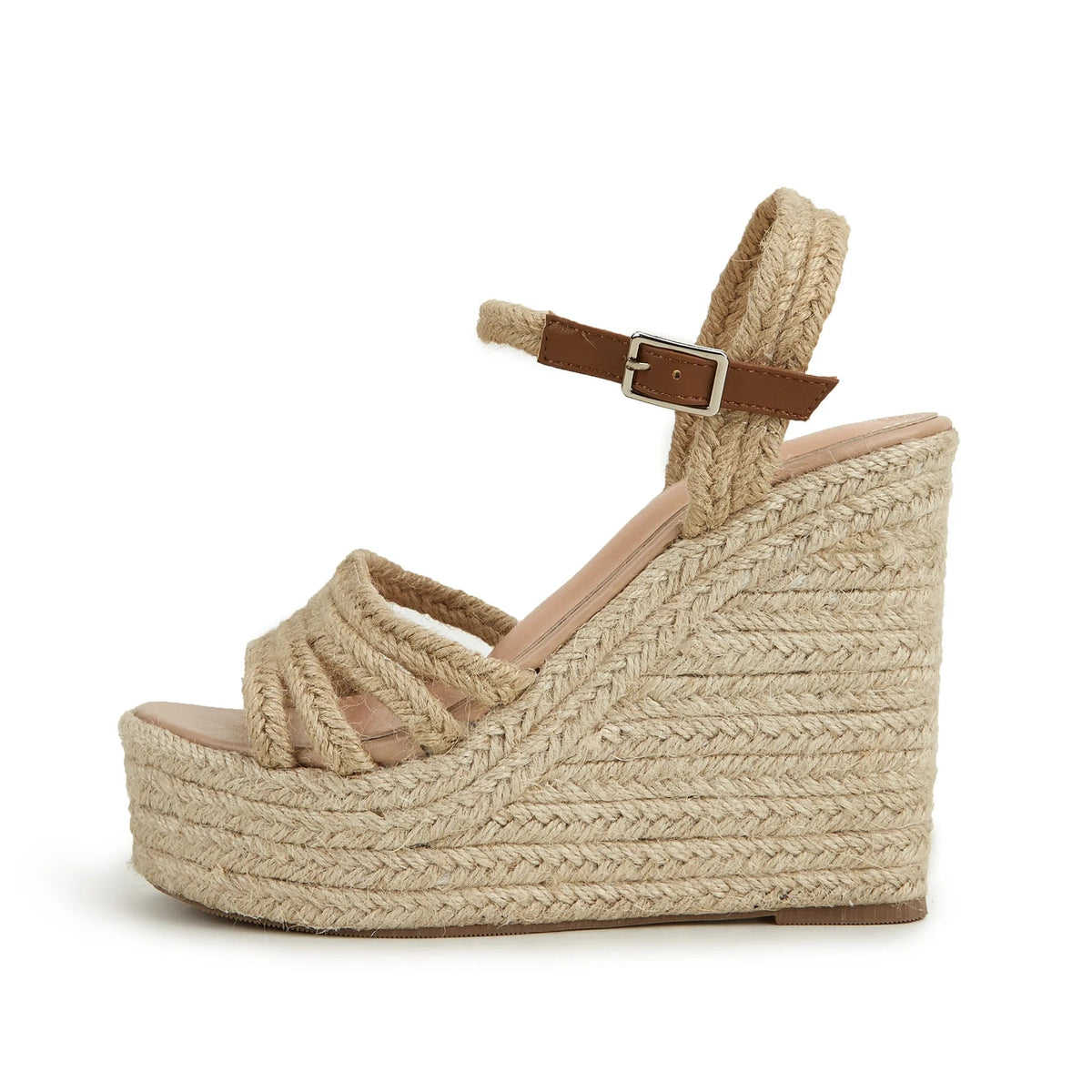 Image of Women's Wedge Platform Espadrille Sandals