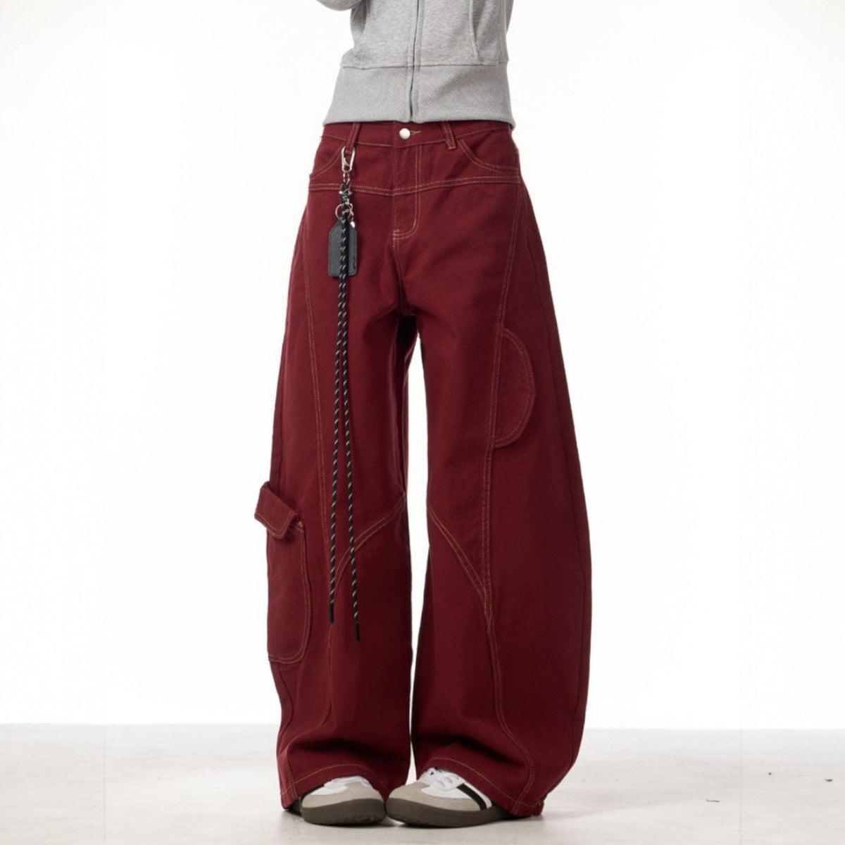 Image of Women's Wide Leg Cargo Pants