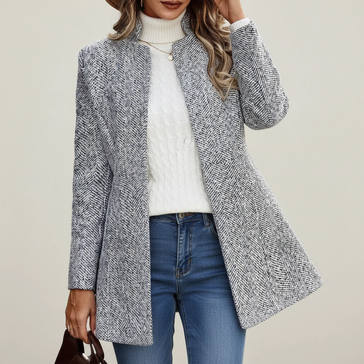 Women's Open Front A-Line Jacket