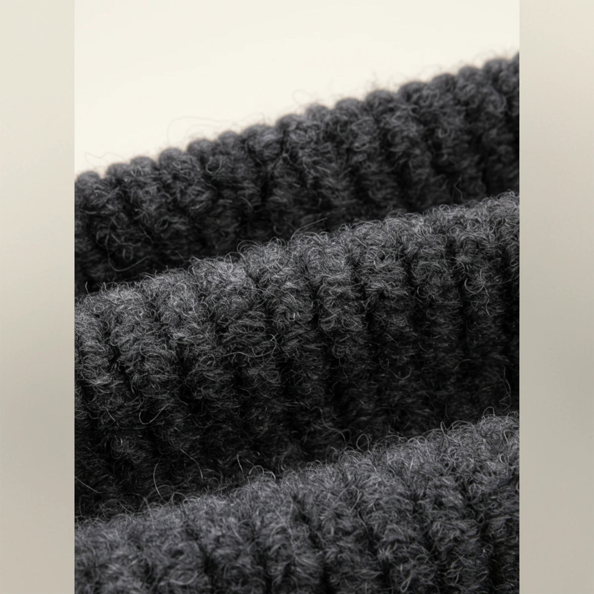 Women's Collarless Knit Cardigan Jacket