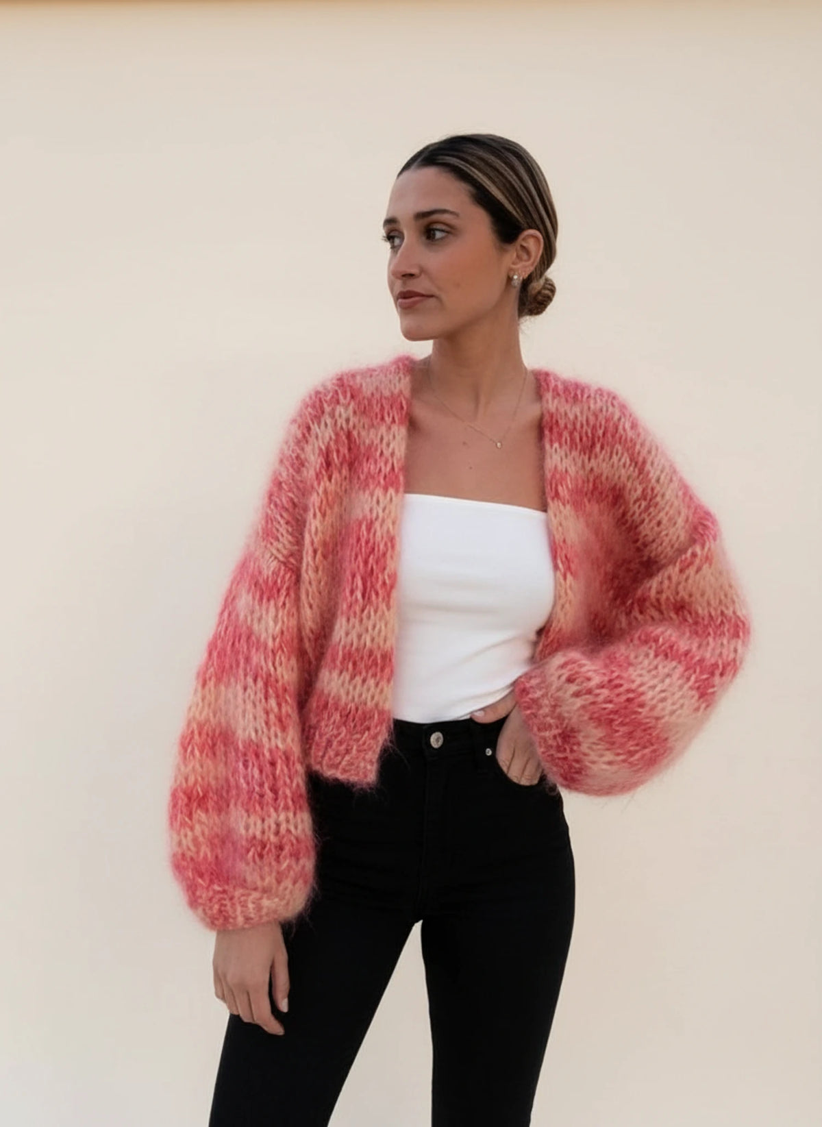 Women's Stylish Cropped Sweater