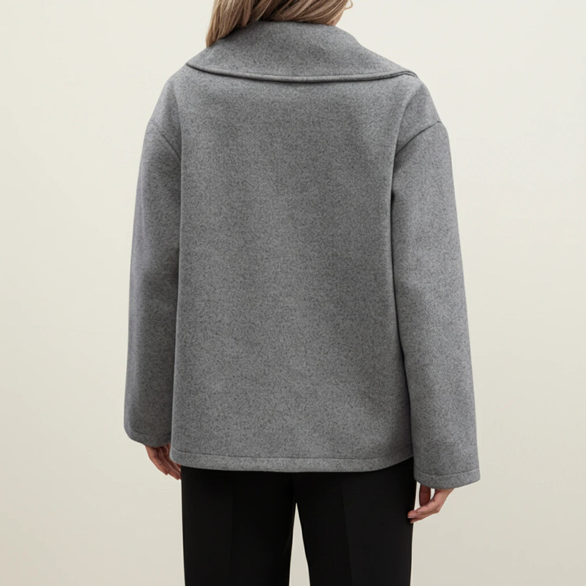 Women's Double Breasted Winter Pea Coat