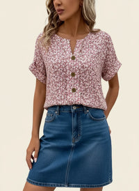 Women's Floral Blouse