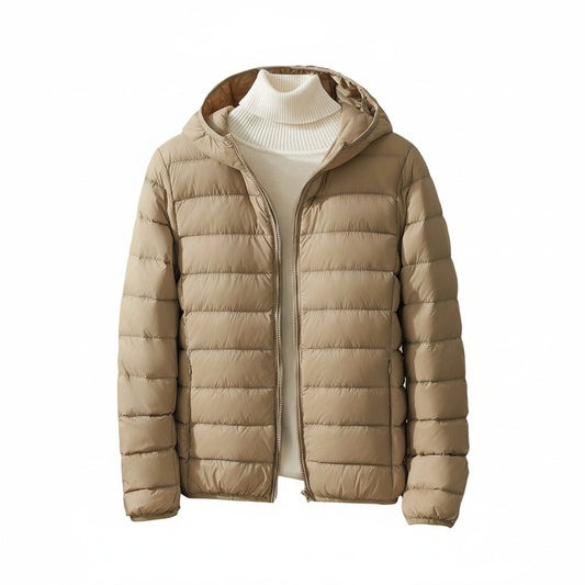 Women's Hooded Quilted Puffer Jacket