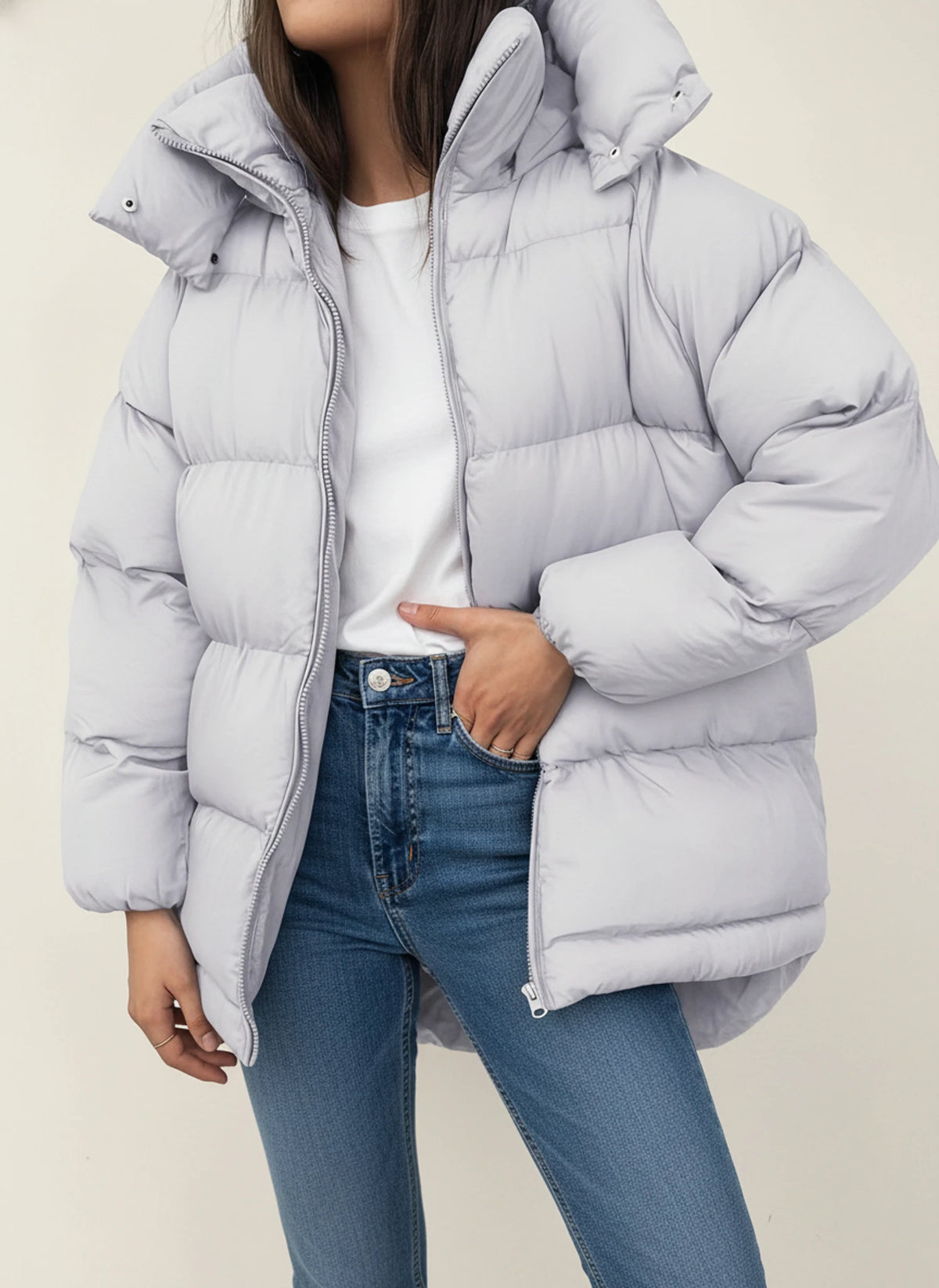 Women's Oversized Winter Puffer Jacket