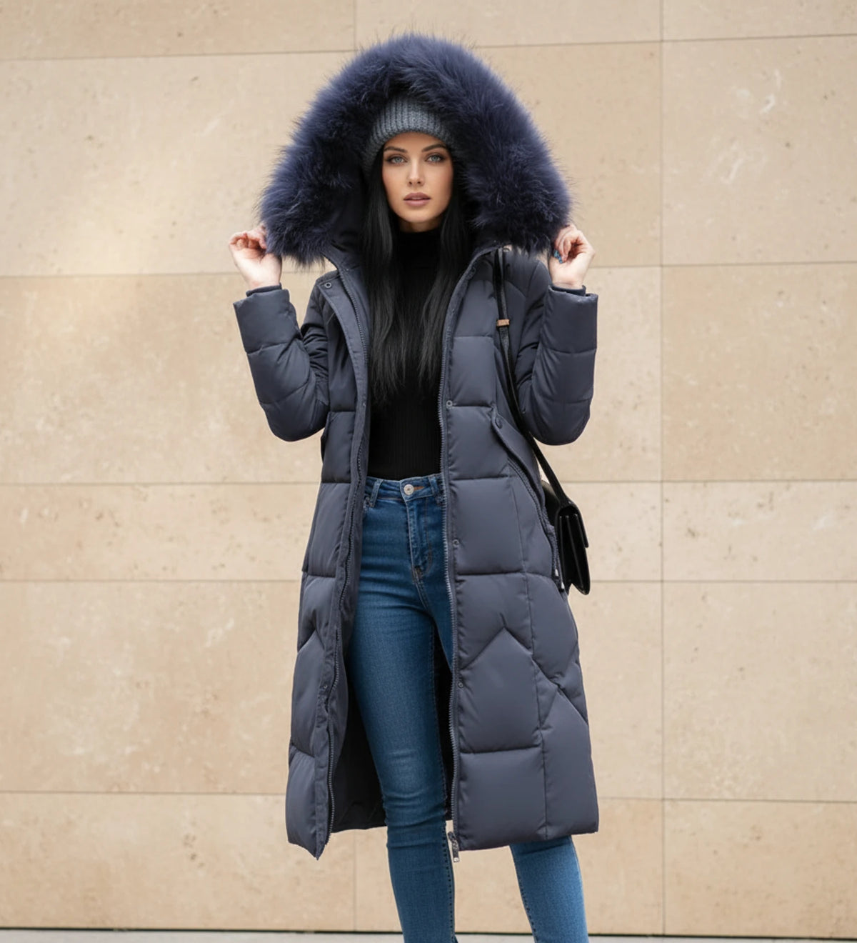 Women's Hooded Puffer Jacket