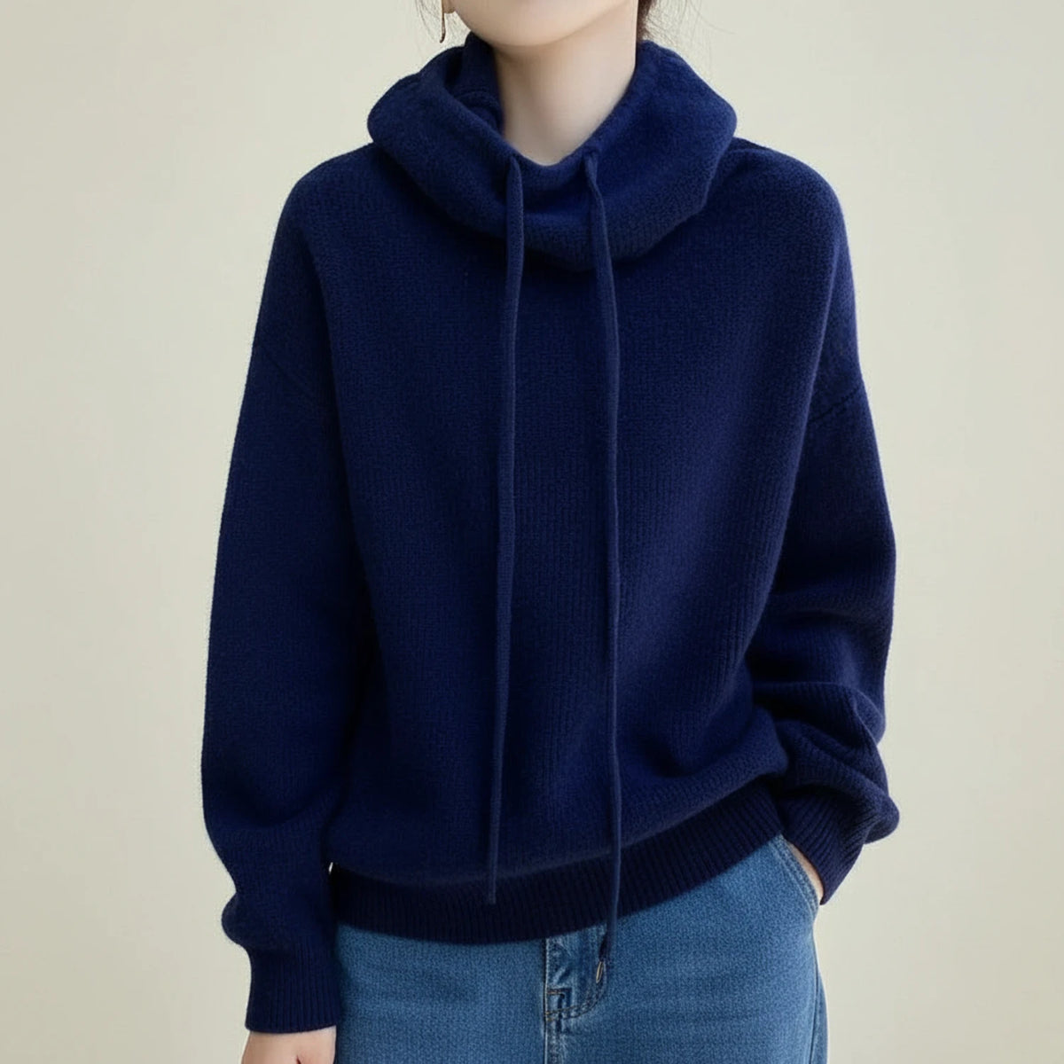 Women's Hooded Cozy Winter Sweater