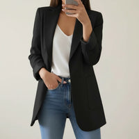 Women's Open Front Blazer Jacket