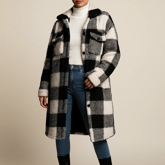 Women's Longline Winter Overcoat