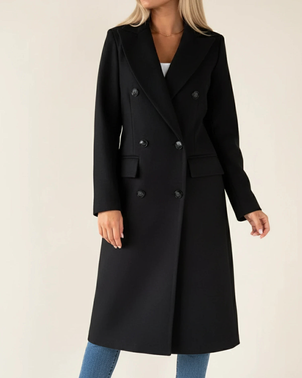 Women's Classic Long Trench Coat