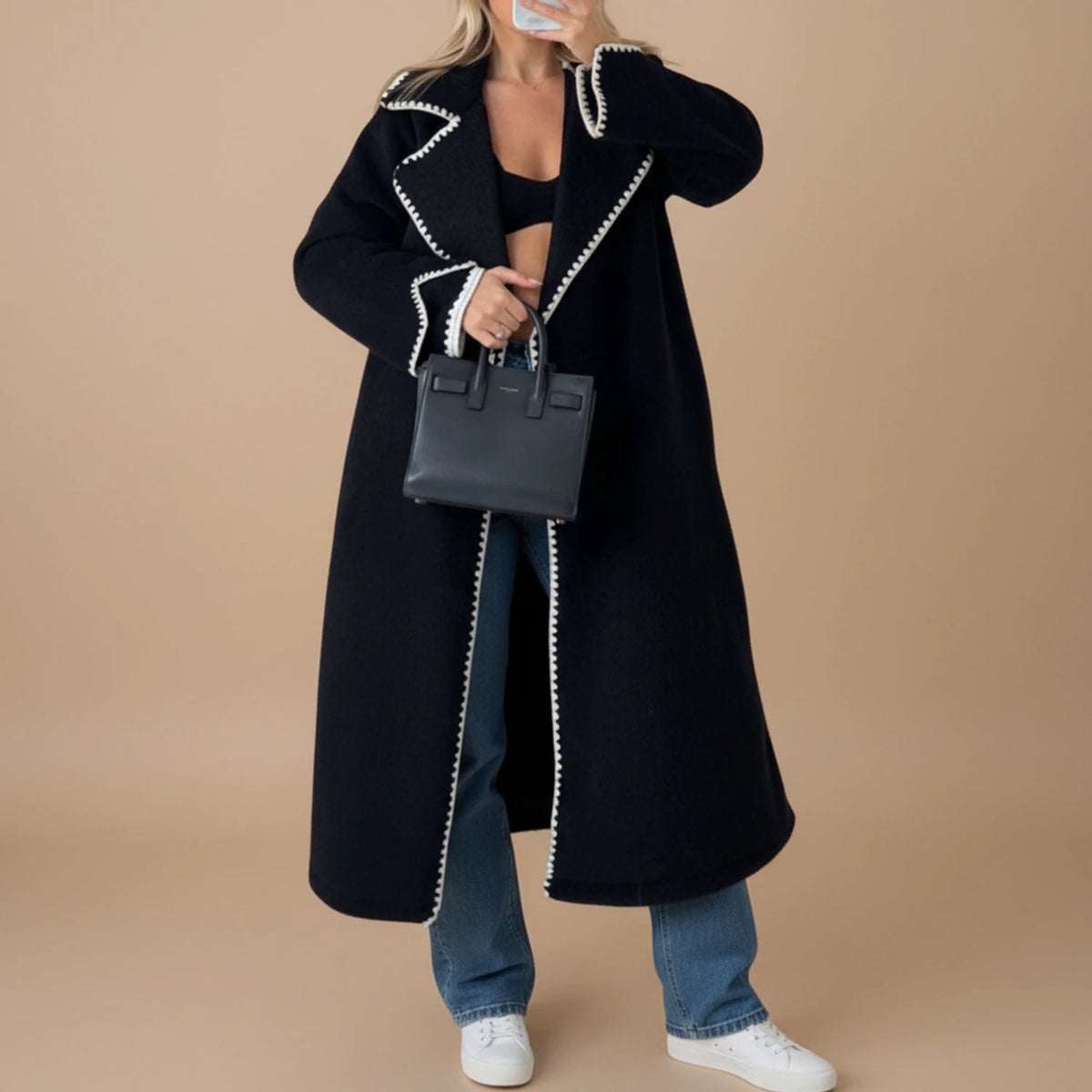 Women's Longline Duster Coat