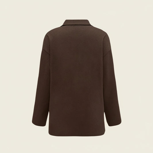 Women's Collared Overshirt Jacket