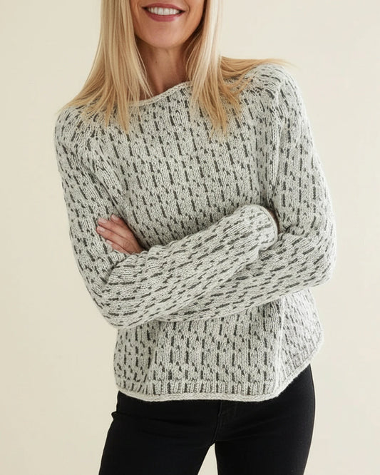 Women's Cozy Boat Neck Knit Sweater