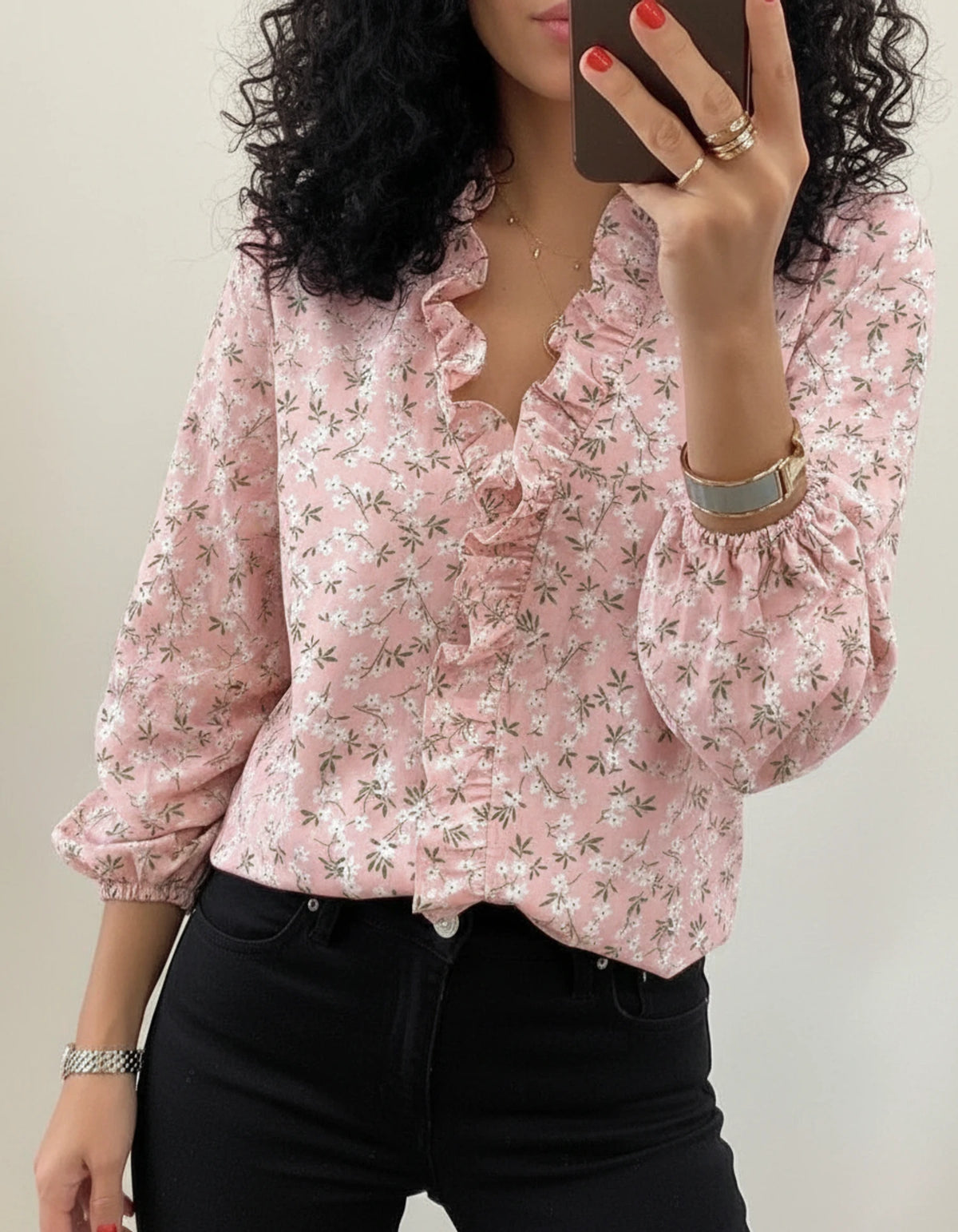 Women's Ruffle Blouse