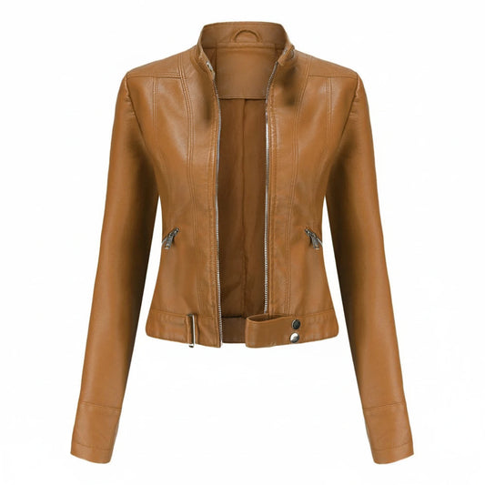 Women's Slim Fit Biker Jacket