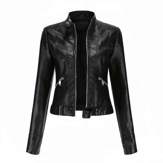 Women's Slim Fit Biker Jacket