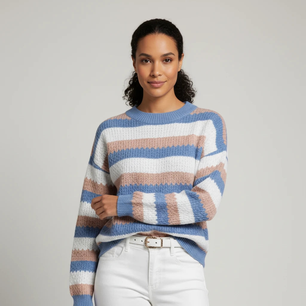 Women's Striped Sweater image