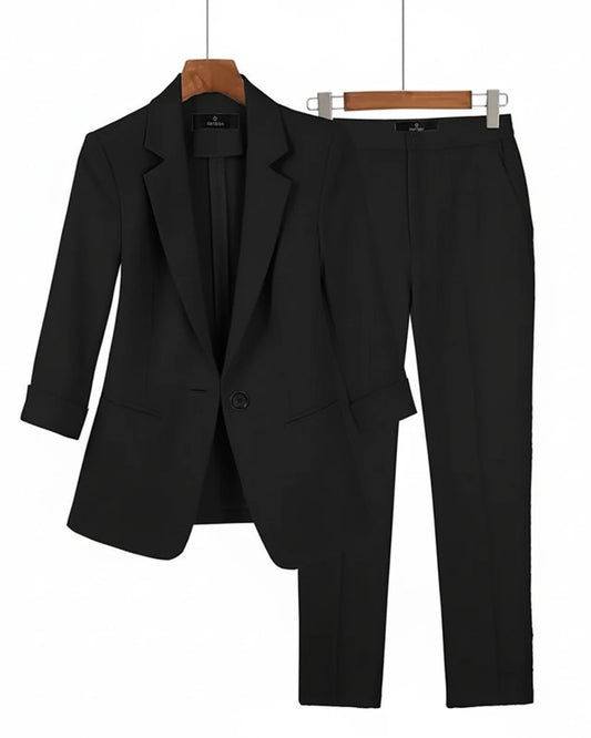 Women's Two-Piece Tailored Suit Set