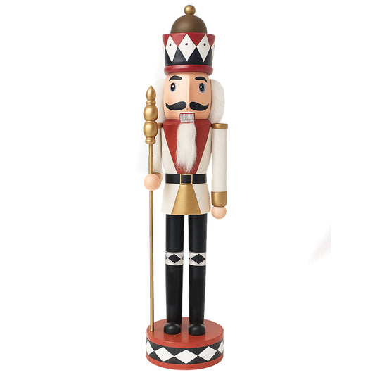 Wooden Nutcracker Figures – 30 cm – 4 Different Designs