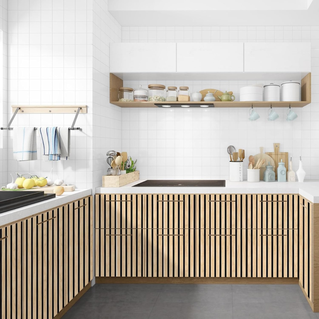 WoodWall | Self-Adhesive 3D Wall Panels with Wood Effect