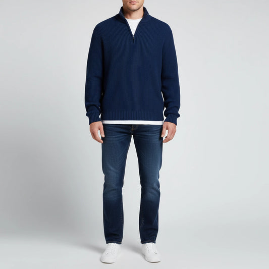 Men's Quarter-Zip Sweater